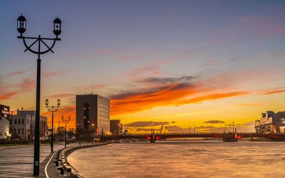 Kushiro sunset