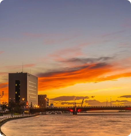 Kushiro's sunset